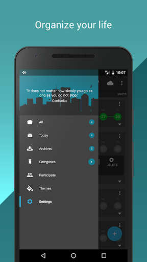 Android application HabitHub - Habit & Goal Trackr screenshort