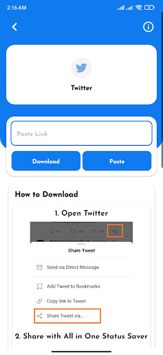 VideoDownloder Screen 2