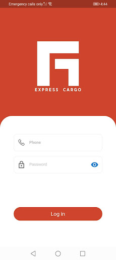 Android application F1 EXPRESS CARGO screenshort