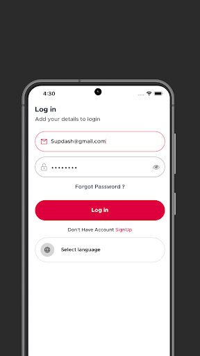 SupDash Screen 2