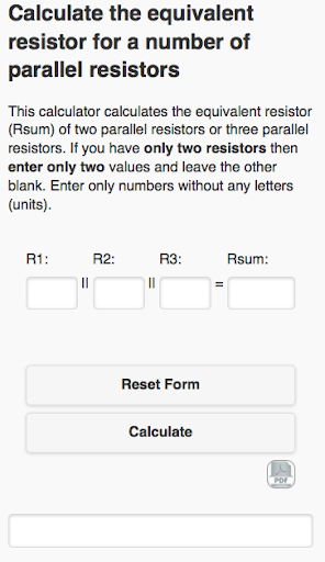 Calculator Circuits Screen 2