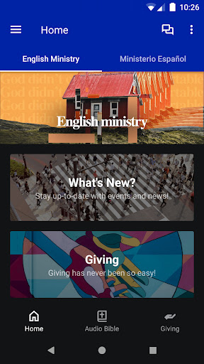 Android application The City Church LA screenshort