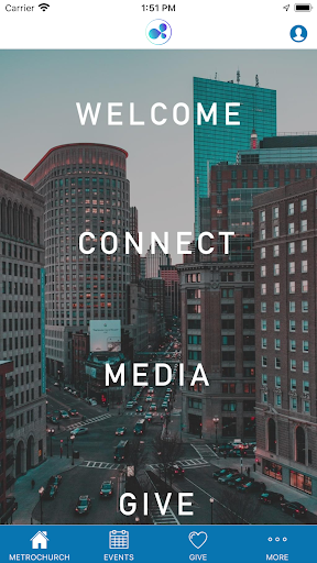 Android application metrochurch.tv screenshort
