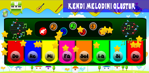 Çocuk Piyano - 6 Farklı Enstruman