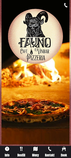 Android application Fauno Café Vinbar Pizzeria screenshort