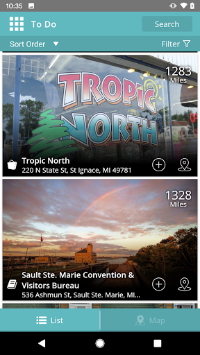 Screenshot of Discover St. Ignace
