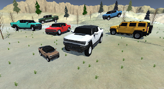Driving Offroad Hummer 4x4 - Screenshot 2