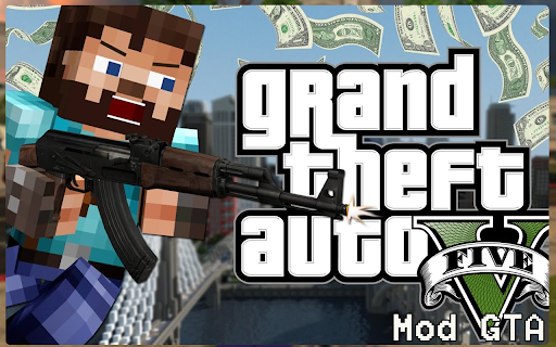 Craft The Auto Mod GTA For Minecraft 2021