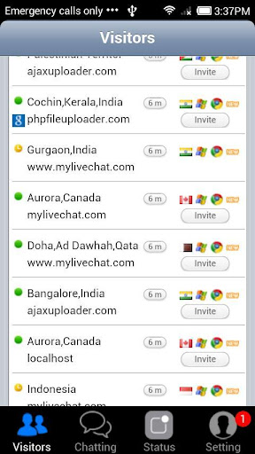 mylivechat - Android Chat Screenshot 3 - AppWisp.com