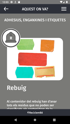 ReciclemBé Screen 3