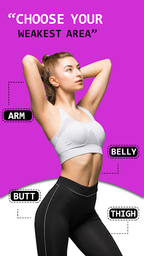 Smart Female Workout - Fitness Yoga App screenshot 1