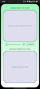 Mockery Text Converter