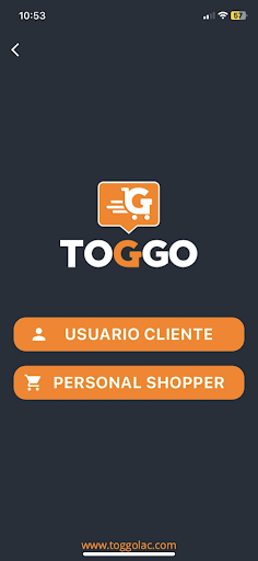 Android application TOGGOLAC screenshort