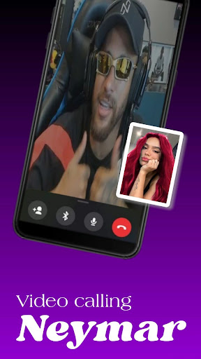 Neymar Fake Video call Chat Screen 2