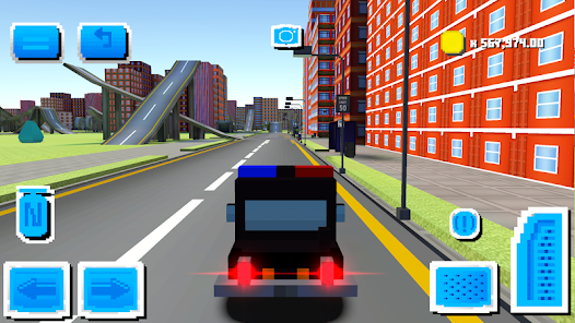 Blocky Car Driving  screenshots 1