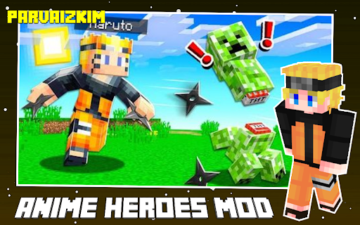 Mod Anime Heroes – Mod Naruto for MCPE 2021
