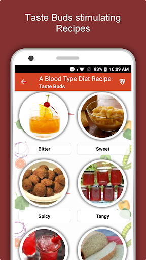 Screenshot of A Blood Type Recipes Diet Plan