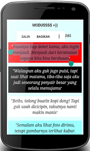 Kata Gombal Romantis Lucu Abis