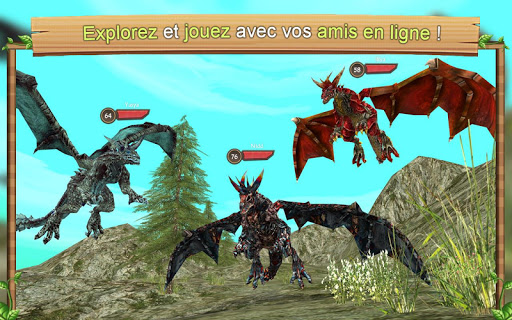 Code Triche Simulateur de dragon en ligne APK MOD (Astuce) screenshots 4