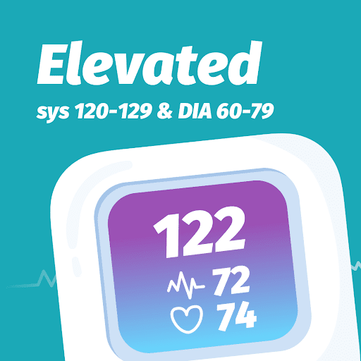 Screenshot of Blood Pressure App ：Heart Rate