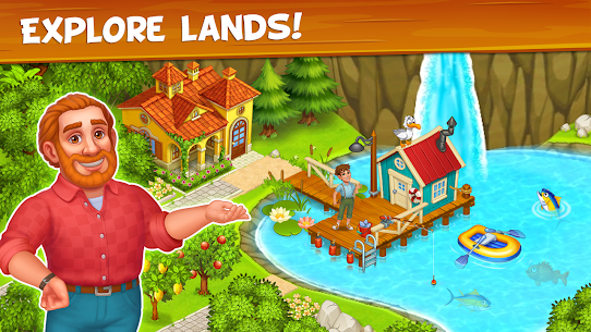 Farm Town Village Build Story Mod Apk v3.68 (Unlimited Money) For Android 4