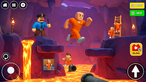 Prison Escape Obby Parkour Run screenshot 5