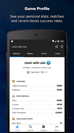 Stats Royale for Clash Royale 3.4.1 screenshots 1