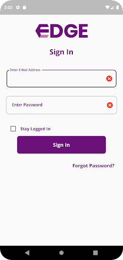 Android application Privio Edge screenshort