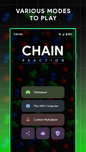Android application Chain Reaction 2023 screenshort