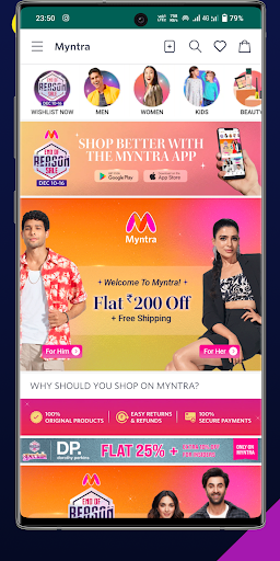 India Online Shopping App Screen 3