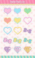 screenshot of Stamp Pack: Pastel Color