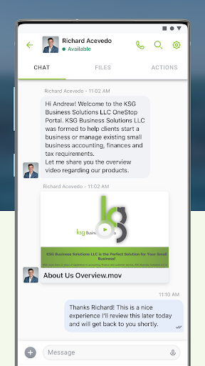 KSG Client Portal Screen 3