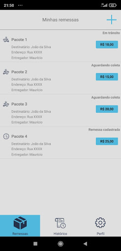 eChegou Screen 2