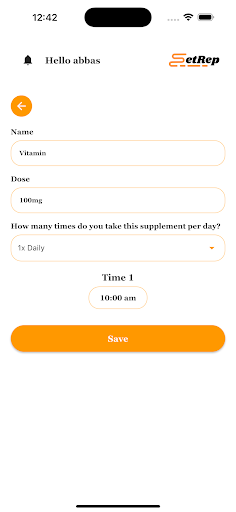 SetRep Coach Screenshot 3 - AppWisp.com