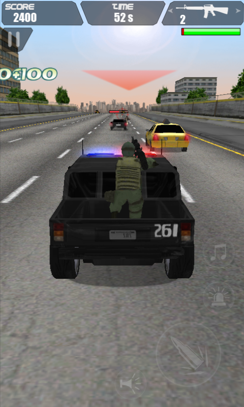 Android application VELOZ Police 3D screenshort