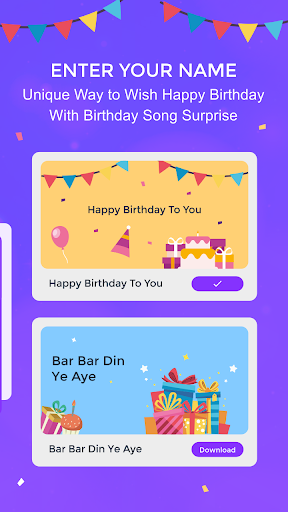 Birthday Song With Name Screen 2