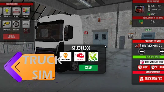 Tu Game Truck Simulation Game