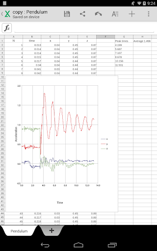 Mobile Science - Pendulum Screen 3
