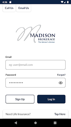 Madison Brokerage Screen 2
