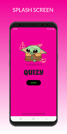 Android application Quizy screenshort