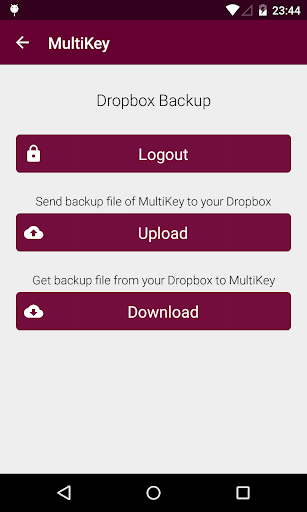 MultiKey Screen 3