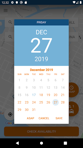 Ballina Taxis Screen 2