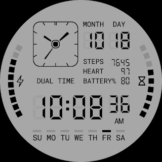 CELEST5475 Retro Digital Watch