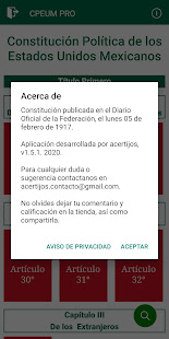 Constitución Política de México Pro(圖7)-速報App