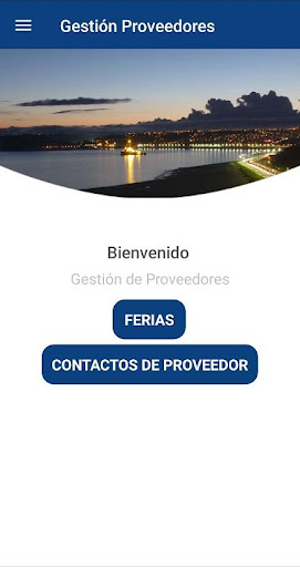 Android application Gestión de Proveedores screenshort