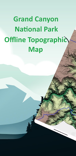 Android application Grand Canyon Offline Topo Map screenshort