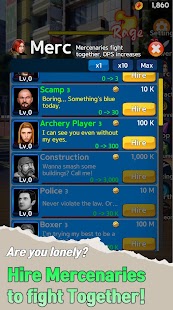 Fighting Girl - Clicker Game Screenshot