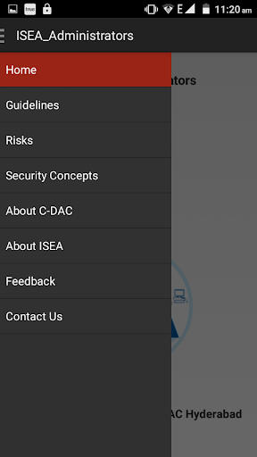 ISEA for System Admins Screen 2