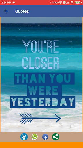 Daily Motivational Pic Quotes Screen 2