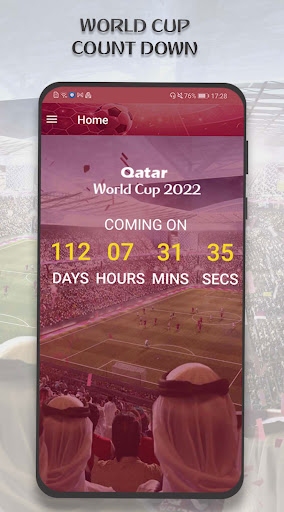 Android application Qatar Football World Cup 2022 screenshort